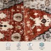 Lahome Boho Traditional 5'x7' Area Rugs Ultra-Thin Soft Washable Rugs for Living Room Non-Shed Print Indoor Carpet for Bedroom Playroom Nursery - 4 of 4