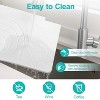 LunaLulinlk Drying Mat Large Fast-Absorbing Dish Drying Mat, Non-Slip Drying Pad Waterproof Counter Protector White - 4 of 4