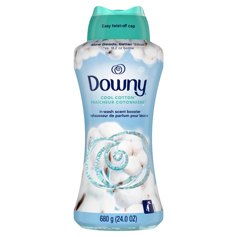 Downy Cool Cotton In-Wash Scented Booster Beads - 24oz, 3 of 14