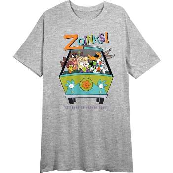 Target Short Neck Mashups Crew Home No Oz Tunes Place Wb Looney : Wizard Of Navy Women\'s Like Sleeve T-shirt 100: