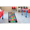 Ashley Productions® Smart Poly™, The Original Fun Mat™, Mat Runner, 15.5" x 47", Alphabet and Matching Pictures - 3 of 4