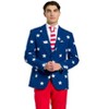 OppoSuits Men's USA Suits - Stars And Stripes - America Outfit - 3 of 4