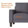 NicBex 75 Inch Modern Storage 3-Seat Upholstered Sofa for Living Room,Small Space,Office,Apartment - 4 of 4