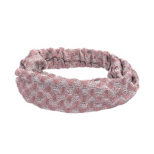 Unique Bargains Women's Wave Wide Lace Headband 1 Pc - 1 of 4
