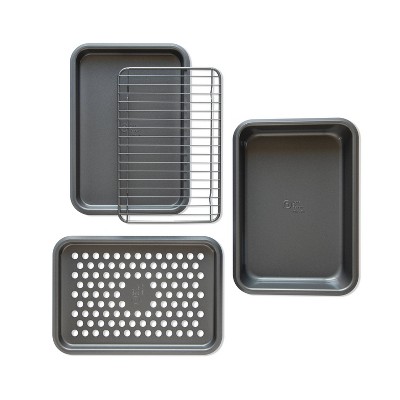 4pc Toaster Oven Bakeware Set - Made By Design&#8482;