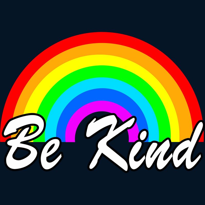 Adult Design By Humans Be Kind Autism Awareness Rainbow Choose Kindness By Tank Top, 2 of 3