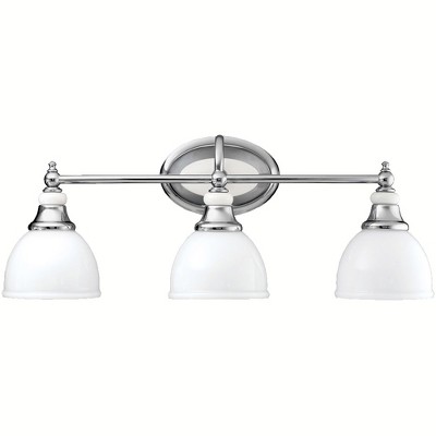 3 bulb bathroom light fixture