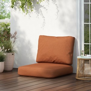 Christopher Knight Home Noah Outdoor 5-Inch Thick Deep Seat Club Chair Cushion Set - 1 of 4