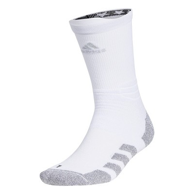 Adidas 5-Star Team Traxion Crew Socks L White | Gray