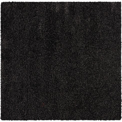 Evolution Shag Evo520 Power Loomed Area Rug - Charcoal - 6'7