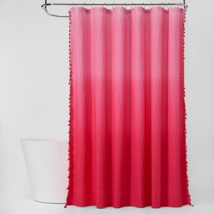 Ombre Shower Curtain Pink - Pillowfort