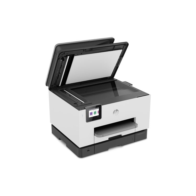 HP OfficeJet Pro 9020 Multifunction Printer - Functions as Copier, Fax, Printer, & Scanner - Wireless LAN - 4800 x 1200 dpi - Dual 250 sheet trays, 2 of 6