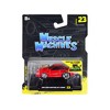 1993 Ford Mustang SVT Cobra Red 1/64 Diecast Model Car by Muscle Machines - 3 of 3