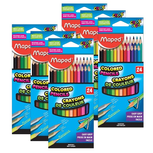 Maped Color'Peps Colored Pencil Set, 48-Pencils