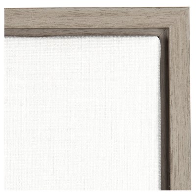 Gray Framed Bear Portrait Canvas Art for Kids