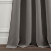 Lush Décor Insulated Rod Pocket Room Darkening Window Curtain Panels Dark Gray 52X84 Set - 3 of 4