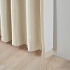 PAGED Curtains Twist Tab Lined Window Curtain Total Blackout Panel Privacy Assured for Bedroom, Living Room, L84, Champagne - 2 of 4