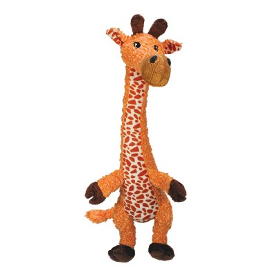 KONG Shakers Giraffe Dog Toy - Orange
