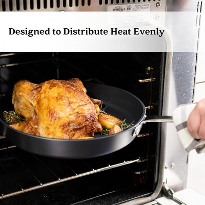 Alva Maestro 8" Black Aluminum Nonstick Frying Pan Skillet