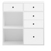 APRILSOUL38.58"Elegant Design Buffet Cabinet Storage Cabinet with Drawers, Suitable for Dining Room, Living Room, White - 4 of 4