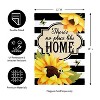 Evergreen There's No Place Like Home Burlap Garden Flag 12 x 18 Inches Indoor Outdoor Decor - 3 of 4