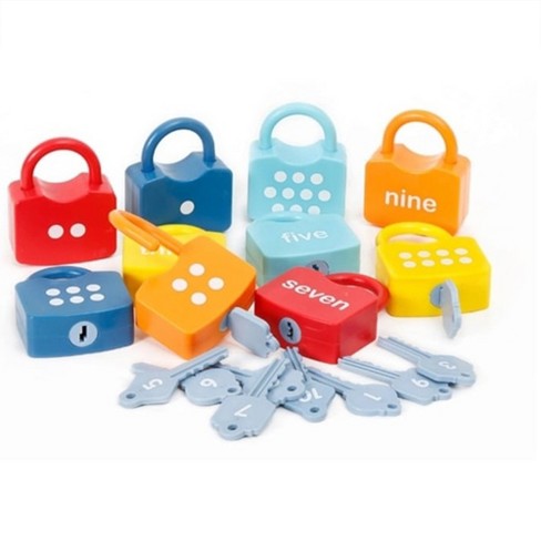 Kids Numeric Locks Learning Keys - image 1 of 3