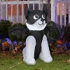 Gemmy Airblown Inflatable Frenchie Dog w/Bat Wings, 3.5 ft Tall, Multi - 2 of 4