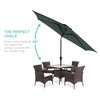 Best Choice Products 10ft Outdoor Steel Market Patio Umbrella w/ Crank, Tilt Push Button, 6 Ribs - 2 of 4
