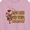 Women's - Disney - Ride Like The Wind Graphic Racerback Tank - 2 of 4
