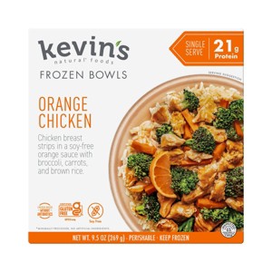 Kevin's Natural Foods Frozen Gluten Free Orange Chicken - 9.5oz - 1 of 4
