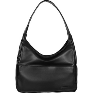 Women Tote Handbags Chic Vegan Leather Tote Bag Purse Stylish Casual Trendy Large Soft Bag - 1 of 4