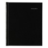 DayMinder Hard-Cover Monthly Planner with Memo Section, Unruled Blocks, 8.5 x 7, Black Cover, 12-Month (Jan to Dec): 2025 - 3 of 4