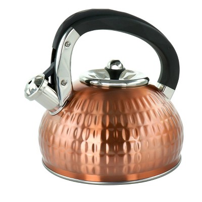 Richmond Copper Whistling Tea Kettle for Gas Stovetops – J.L. Hufford