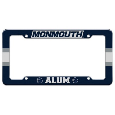 Monmouth University Alumni License Plate Tag Frame