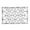 Metal Geometric Quatrefoil Wall Decor Black - The Novogratz: Modern Style, Indoor Rectangle Sculpture - 4 of 4