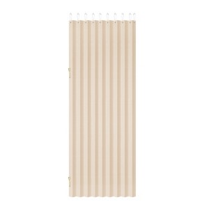 VEVOR Accordion Door,47 x 78 inch, Blackout Fabric Folding Magnetic Door Curtain, with Hanging Hooks, Interior Room Divider for Doorways,1 Panel,Beige - 1 of 4