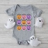 The Juniper Shop Halloween Candy Bucket Chart Baby Bodysuit - 2 of 3