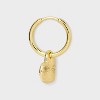 Bijoux Sport by Luv Aj MLB Gold Logo Heart Hoop Earrings - 3 of 3