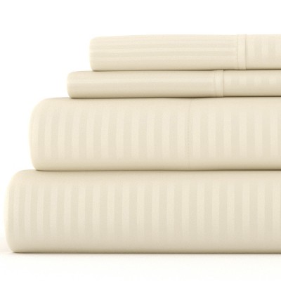 Luxe Embossed 4 Piece Sheet Set - Ultra Soft, Easy Care - Becky Cameron