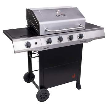 Char-Broil Performance Series Stainless Steel 4 Burner 32,000 BTU Outdoor Propane Gas Grill with 435 Square Inches of Cooking Space and Side Burner