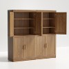 PexFix Wood Grain Storage Cabinet Bookshelf for Living Room Office Bedroom - 4 of 4