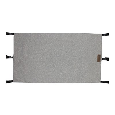 The Stair Barrier Portable Travel Wide Banister to Banister Retractable Fabric Baby and Pet Safety Gate, 42 to 52 Inch, Beyond Sheep Ash