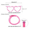 Unique Bargains Reusable Plastic Creative Eyeglasses Straws for Fun Parties 16 Pcs - 2 of 4