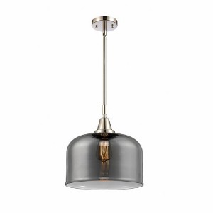 Bell - 1 Light Stem Hung Mini Pendant In Industrial Style-14.13 Inches Tall and 12 Inches Wide - 1 of 1