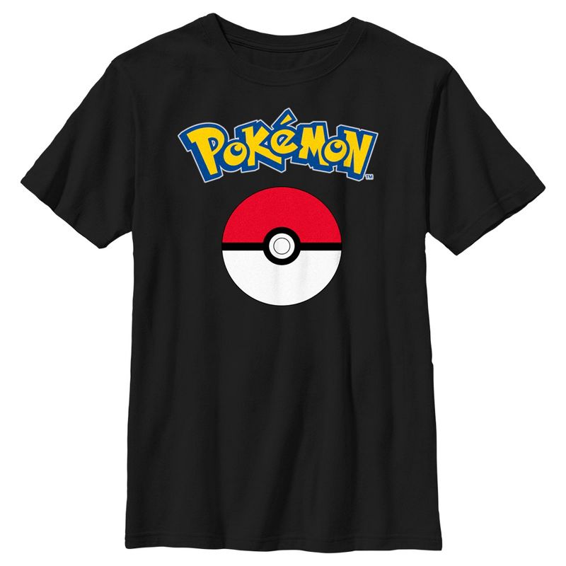 Boy's Pokemon Classic Logo T-Shirt, 1 of 6