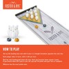 Foster & Rye Mini Bowling Set - Travel and Tabletop Games, Includes Weighted Game Mat and Mini Bowling Pins - Desk Games 9-Piece Set of 1 - 3 of 4