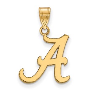 Black Bow Jewelry 14k Yellow Gold Alabama Crimson Tide NCAA Medium Pendant - 1 of 3