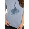 Women's "take the dive" Graphic Short Sleeve Knit Tee - ON THIS DAY - 2 of 3