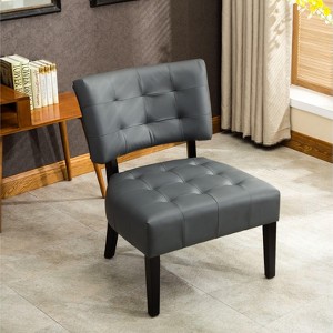 NicBex Accent Chair Modern Armless Chair with Oversized Seating Lounge Chair for Living Room, Reading Room - 1 of 2