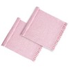 Sapphtopaz 50x60" Decorative Cotton Throw Blanket with Tassels, 2-Pack Decorative Recycled Cotton Accent Blanket, Lightweight Blanket for Bed, Couch - 2 of 4